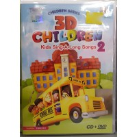 Children Songs - 3D Children Kids Sing-A-Long Songs Vol. 2 CD+DVD